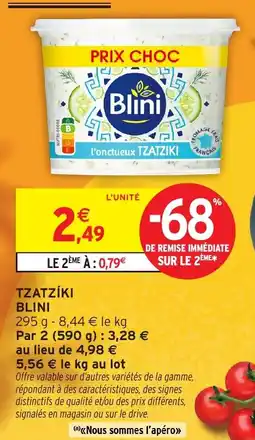 Intermarché Hyper Blini Tzatziki offre