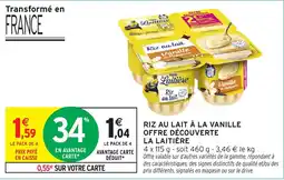 Intermarché Hyper La Laitière Riz au lait offre