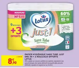 Intermarché Hyper Lotus Papier hygiénique sans tube just offre