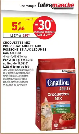 Intermarché Hyper Canaillou Croquettes Mix offre