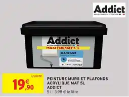 Intermarché Hyper Addict PEINTURE MURS ET PLAFONDS offre