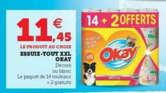 Hyper U Essuie-tout Xxl Okay offre