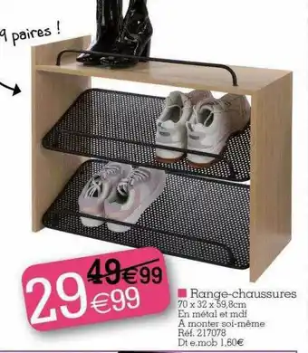 Kandy Range-chaussures offre