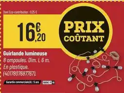 Bricorama Dim - guirlande lumineuse offre