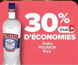 Carrefour Poliakov vodka offre