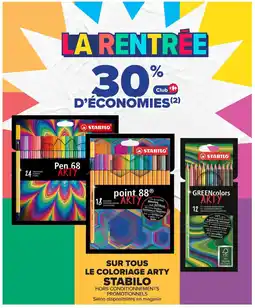 Carrefour STABILO Pen 68 ARTY offre