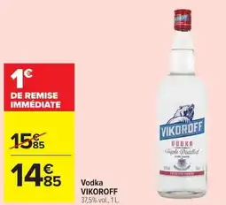 Carrefour VIKOROFF Vodka offre
