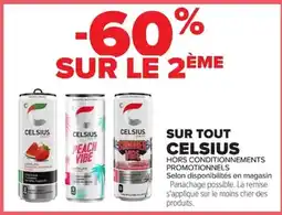 Carrefour Celsius offre