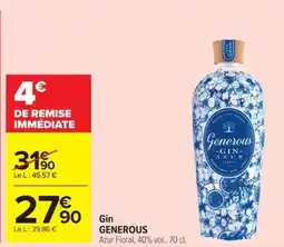 Carrefour Generous Gin offre