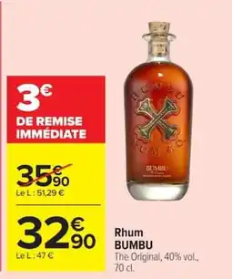 Carrefour BUMBURhum offre