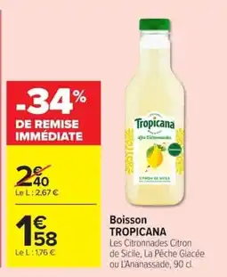 Carrefour Tropicana Les Citronnades offre