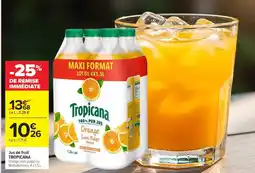 Carrefour Tropicana Jus de fruit offre