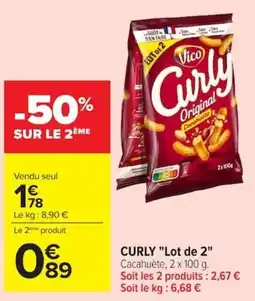 Carrefour Vico Curly offre
