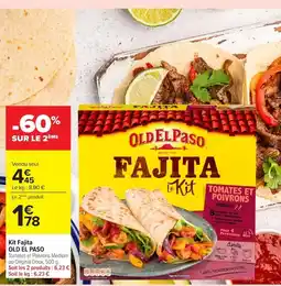 Carrefour Old El Paso Fajita Kit offre