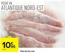 Carrefour Filet de lieu noir offre