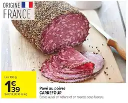 Carrefour CARREFOUR Pavé au poivre offre