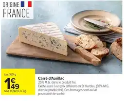 Carrefour Carré d'Aurillac offre