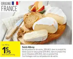 Carrefour Saint-Albray offre