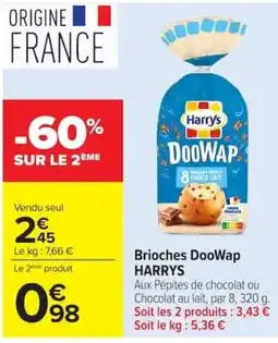 Carrefour Harrys DooWap offre