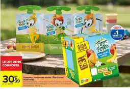 Carrefour Pom'Potes Compotes offre