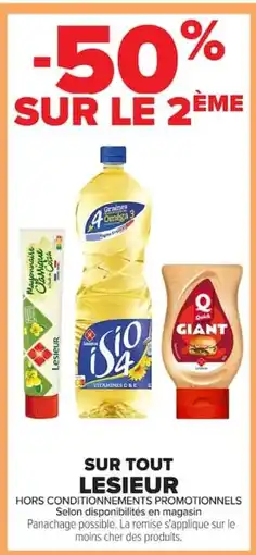 Carrefour Lesieur Mayonnaise Classique offre