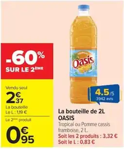 Carrefour Oasis offre