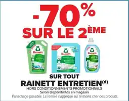 Carrefour Rainett Entretien offre