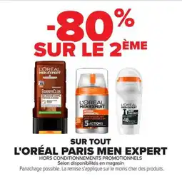 Carrefour L'oOéal Men Expert offre