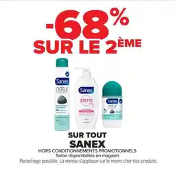 Carrefour Sanex offre