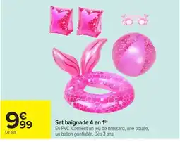 Carrefour Set baignade 4 en 1 offre