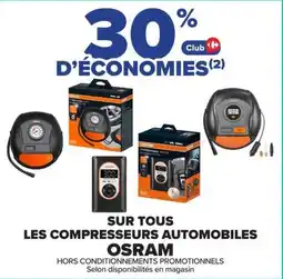 Carrefour Osram Sur tous compresseurs automobiles offre