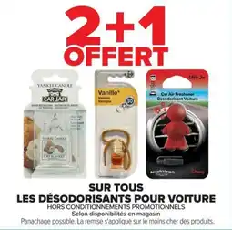 Carrefour Sur tous les désodorisants pour voiture offre