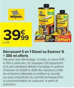 Carrefour BARD AHL Décrassant moteur offre