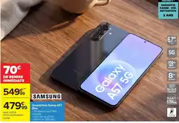 Carrefour SAMSUNG Smartphone Galaxy A57 Bleu offre