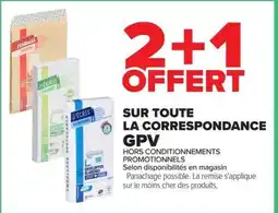 Carrefour J'ÉCRIS Enveloppes blanches offre
