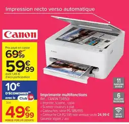 Carrefour Canon Imprimante multifonctions offre