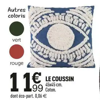 Centrakor Le coussin offre