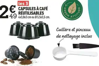 Centrakor Capsules à café réutilisables offre