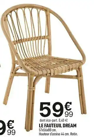 Atmosphera le fauteuil dream