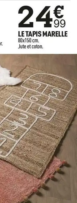 Le tapis marelle