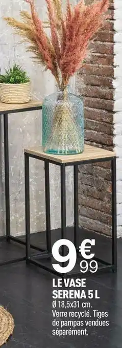 Centrakor Le vase serena offre
