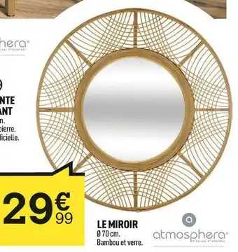 Centrakor Atmosphere le miroir offre
