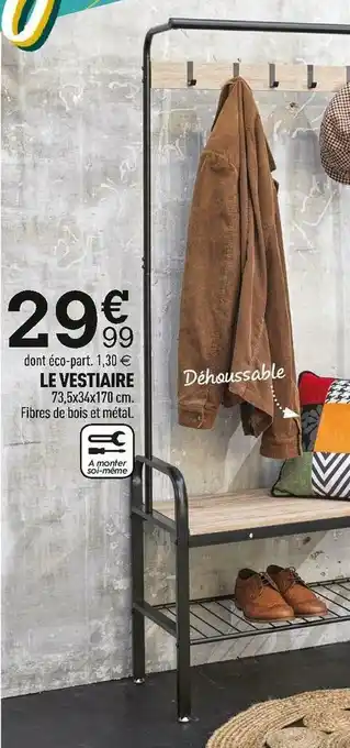 Le vestiaire