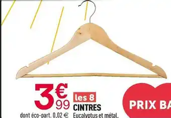 Centrakor Cintres offre