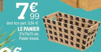 Centrakor Le panier offre