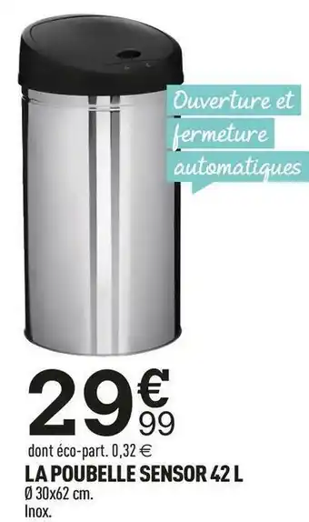Centrakor La poubelle sensor 42 l offre