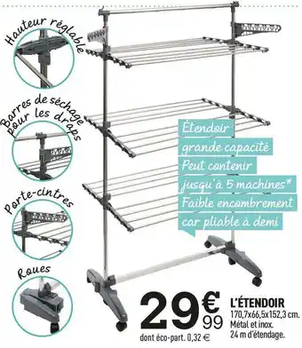 Centrakor L’étendoir offre