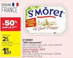 Carrefour Market ST MORET offre