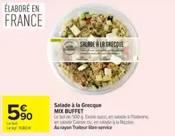Carrefour Market Salade à la Grecque offre