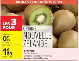 Carrefour Market Kiwi vert offre